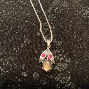 18" Silver heirloom necklace